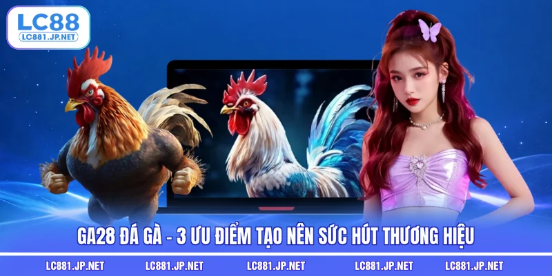 GA28 Đá Gà - 3 Ưu Điểm Tạo Nên Sức Hút Thương Hiệu