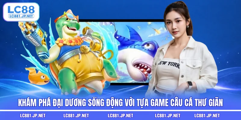 Khám phá đại dương sống động với tựa game câu cá thư giãn