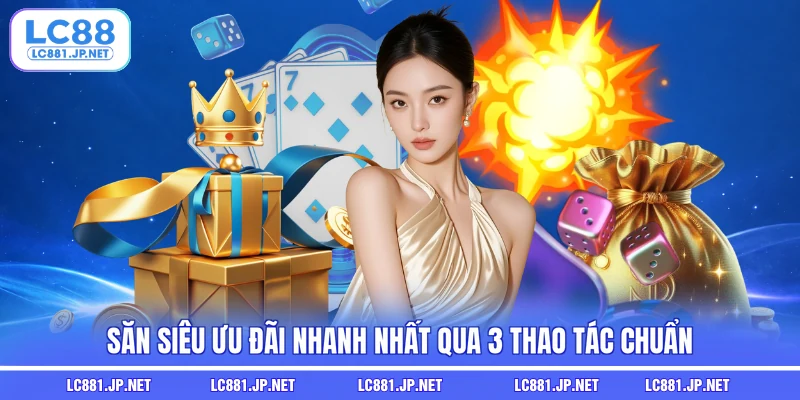 Săn siêu ưu đãi nhanh nhất qua 3 thao tác chuẩn