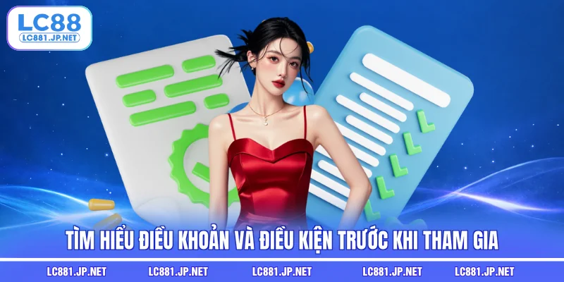 Tìm hiểu điều khoản và điều kiện trước khi tham gia
